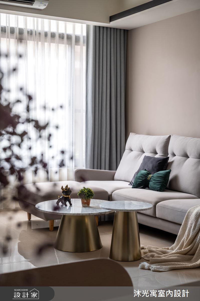 30坪新成屋(5年以下)＿現代風客廳案例圖片＿沐光寓室內設計＿沐光寓_07之12