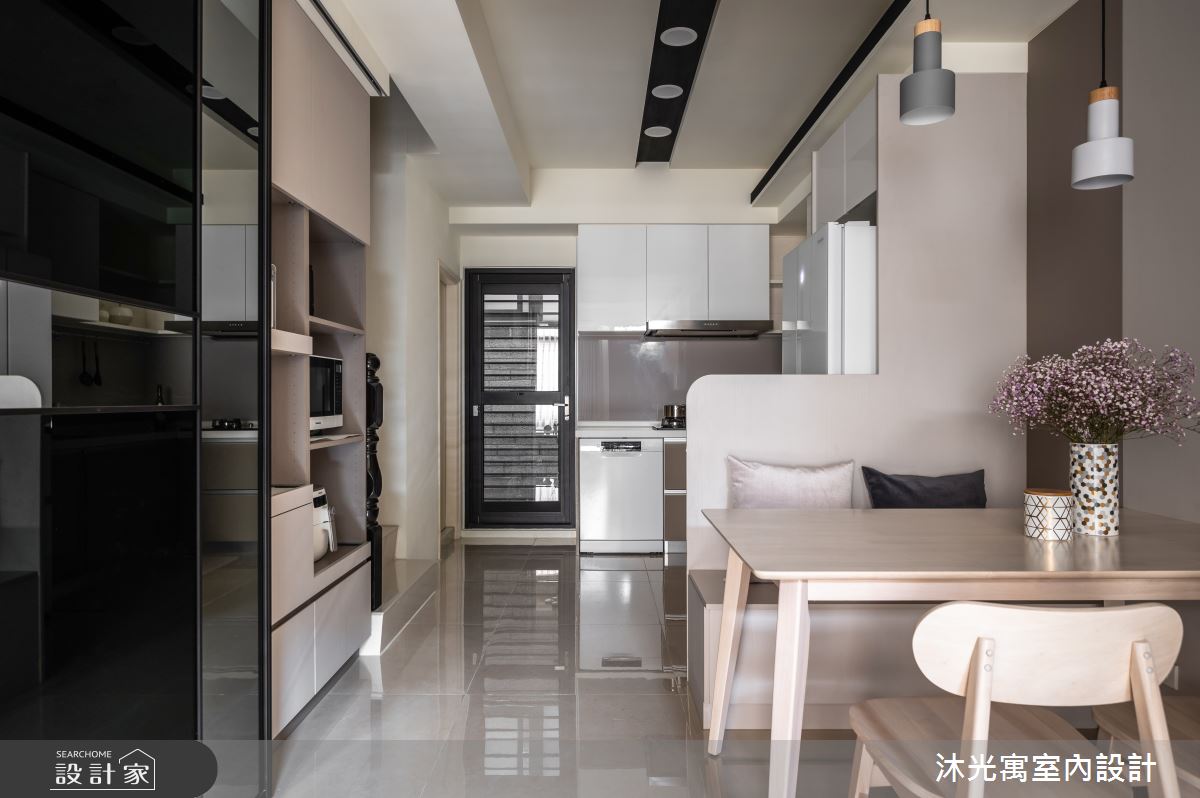 30坪新成屋(5年以下)＿現代風餐廳案例圖片＿沐光寓室內設計＿沐光寓_07之17