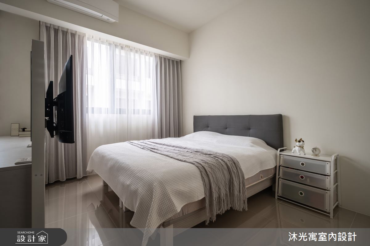 30坪新成屋(5年以下)＿現代風臥室案例圖片＿沐光寓室內設計＿沐光寓_07之20