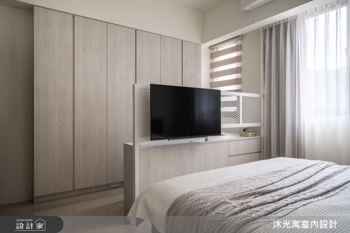 30坪新成屋(5年以下)＿現代風臥室案例圖片＿沐光寓室內設計＿沐光寓_07之21