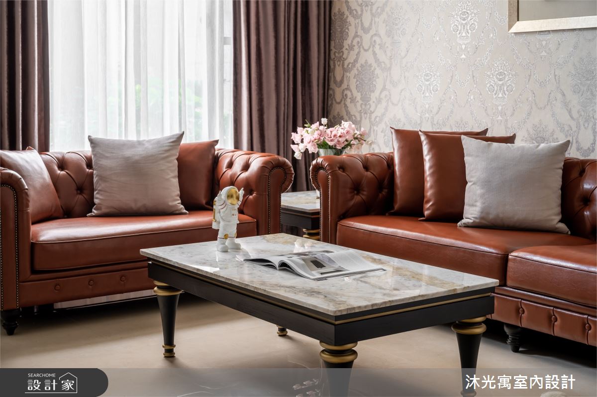 30坪新成屋(5年以下)＿新古典客廳案例圖片＿沐光寓室內設計＿沐光寓_08之6