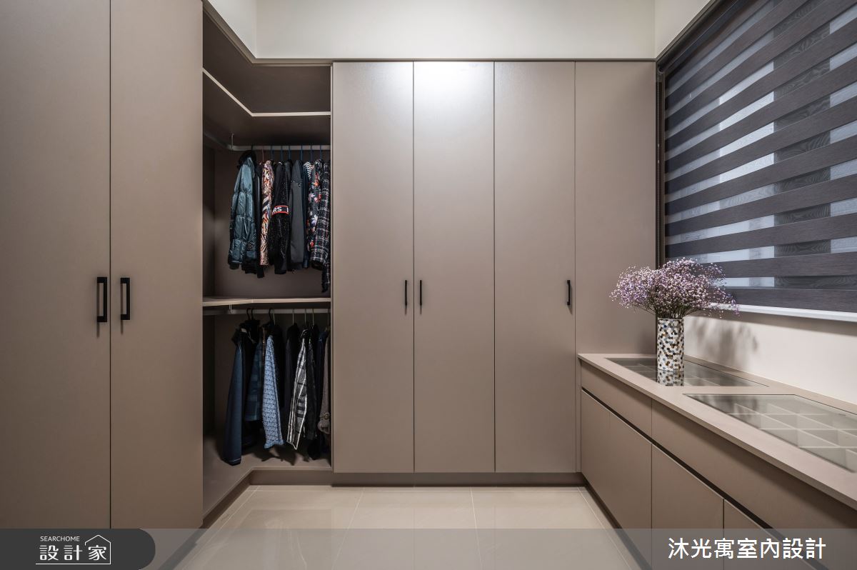 30坪新成屋(5年以下)＿新古典更衣間案例圖片＿沐光寓室內設計＿沐光寓_08之18