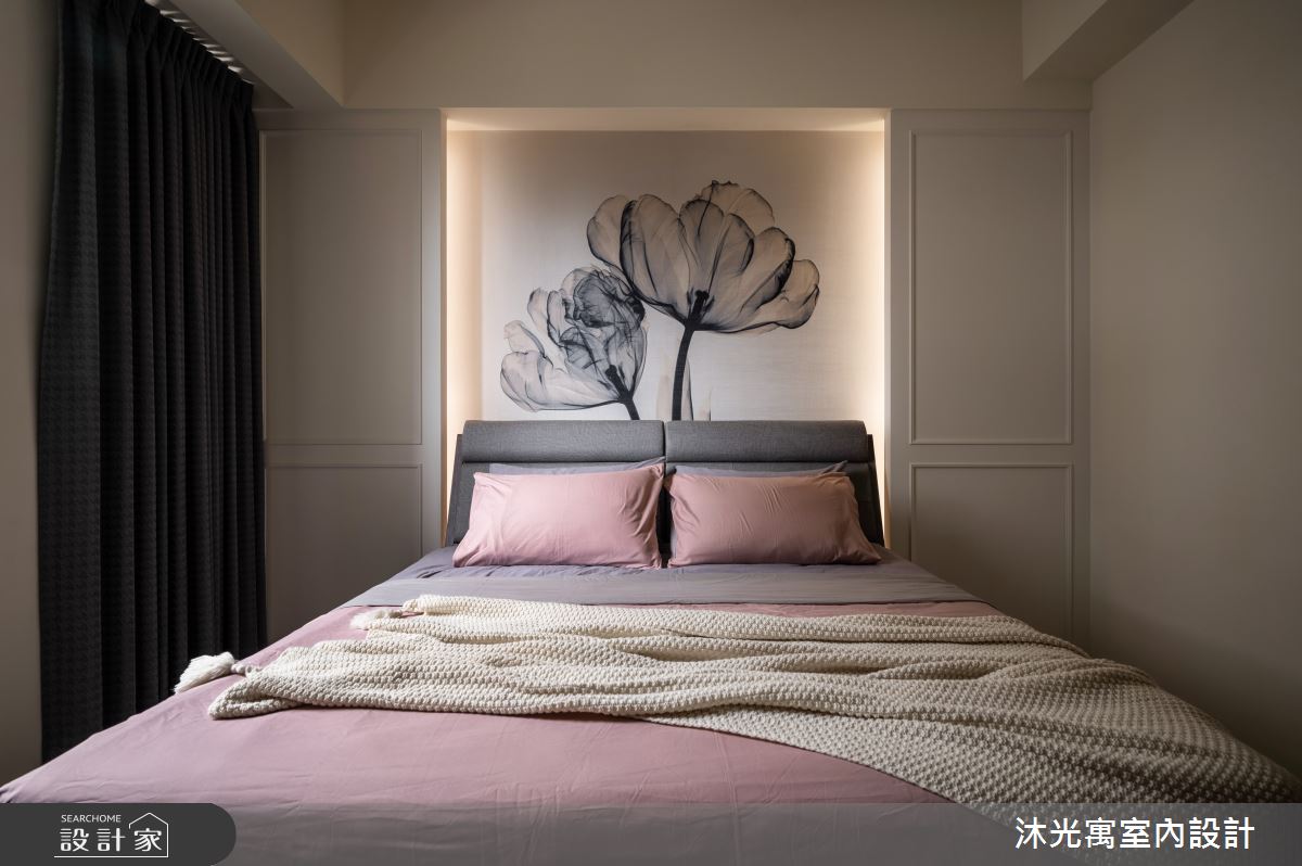 30坪新成屋(5年以下)＿新古典臥室案例圖片＿沐光寓室內設計＿沐光寓_08之19