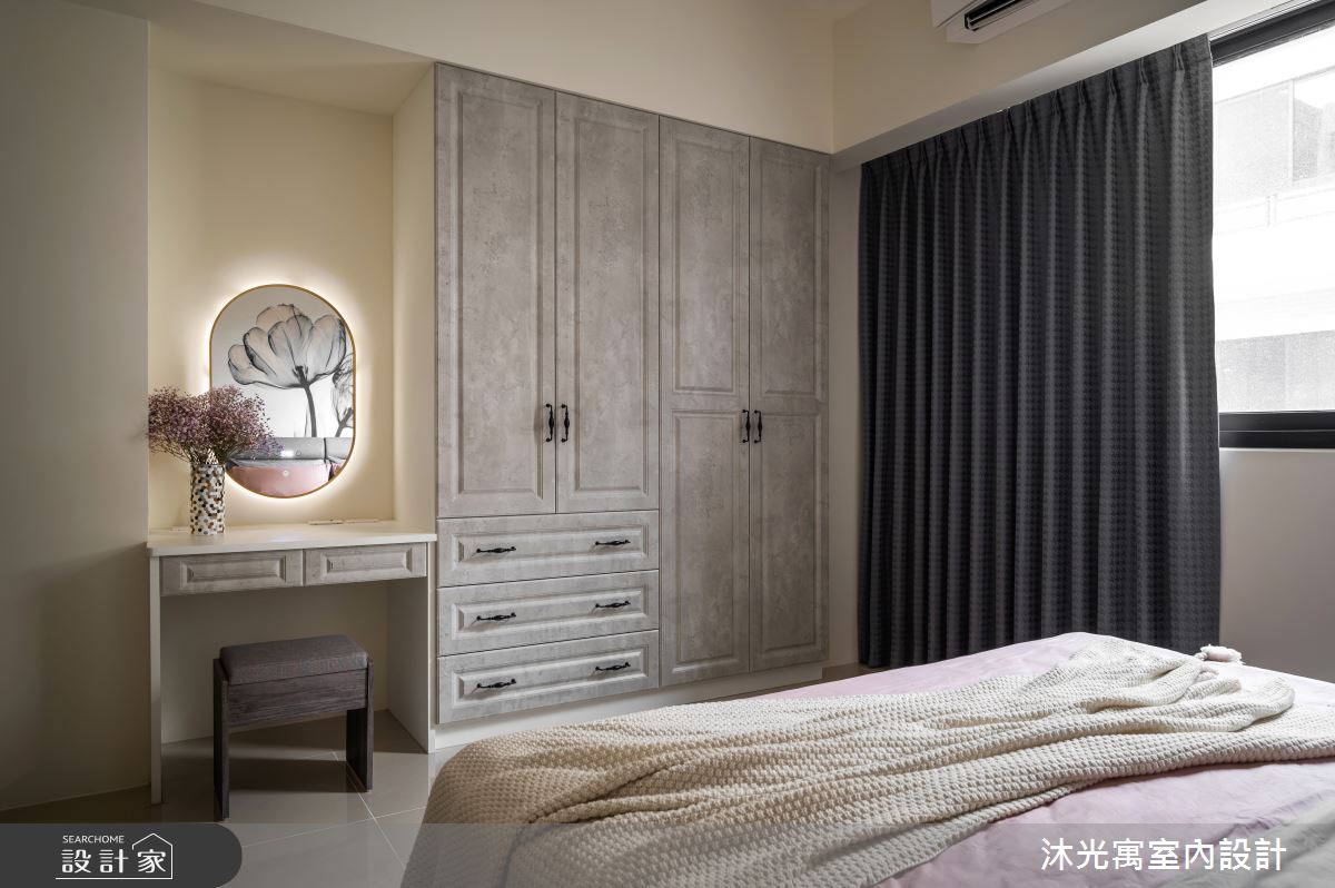 30坪新成屋(5年以下)＿新古典臥室案例圖片＿沐光寓室內設計＿沐光寓_08之21