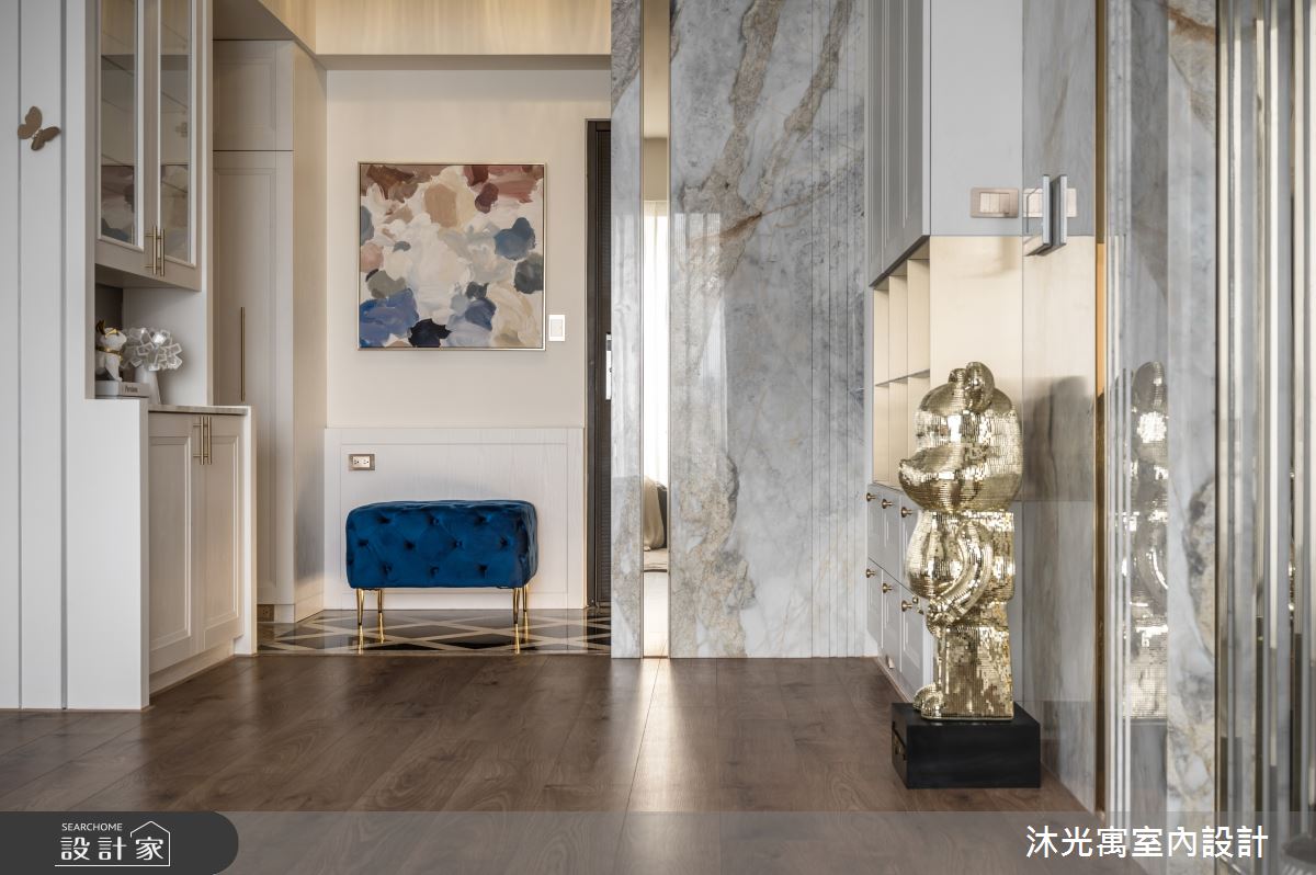 46坪新成屋(5年以下)＿混搭風玄關案例圖片＿沐光寓室內設計＿沐光寓_09之5