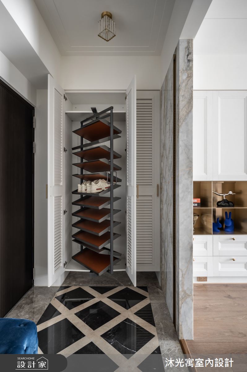 46坪新成屋(5年以下)＿混搭風玄關案例圖片＿沐光寓室內設計＿沐光寓_09之4