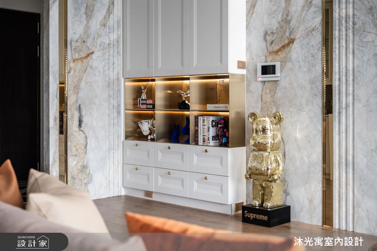 46坪新成屋(5年以下)＿混搭風玄關客廳案例圖片＿沐光寓室內設計＿沐光寓_09之6