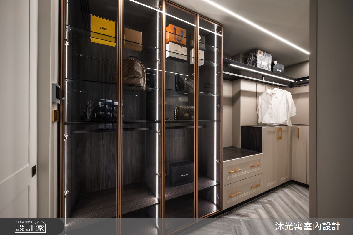 46坪新成屋(5年以下)＿混搭風更衣間案例圖片＿沐光寓室內設計＿沐光寓_09之32