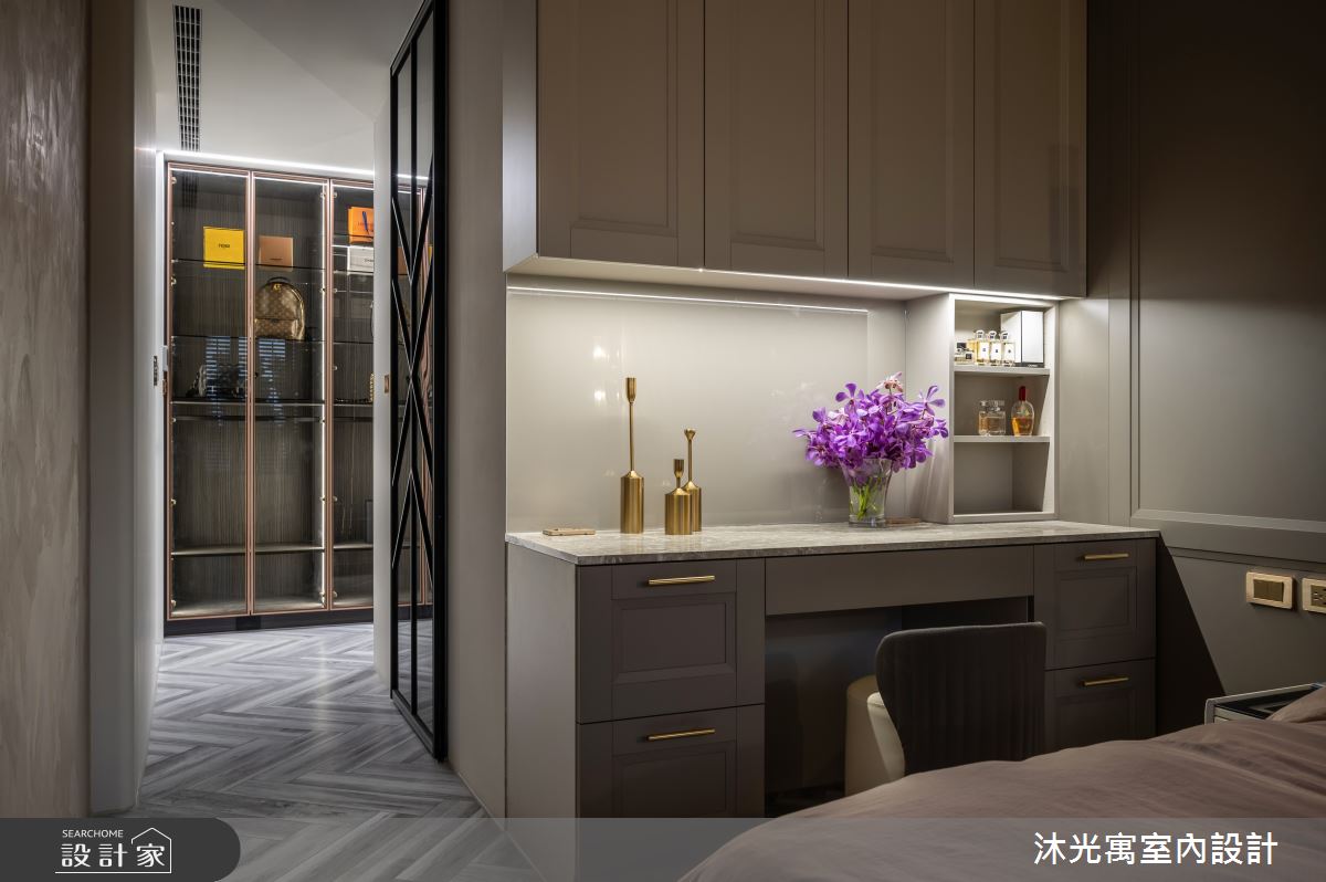 46坪新成屋(5年以下)＿混搭風臥室工作區案例圖片＿沐光寓室內設計＿沐光寓_09之34