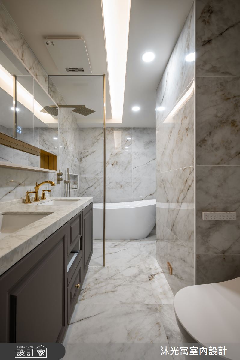 46坪新成屋(5年以下)＿混搭風浴室案例圖片＿沐光寓室內設計＿沐光寓_09之39