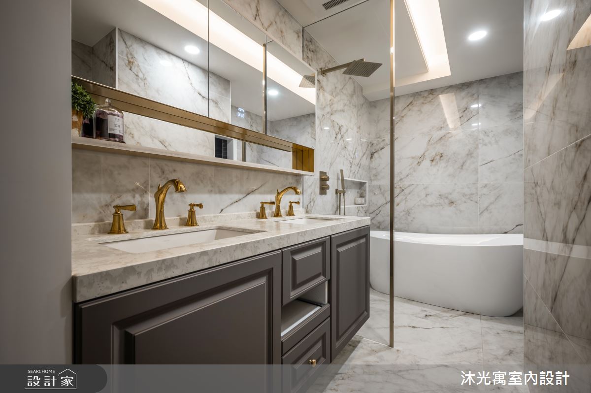 46坪新成屋(5年以下)＿混搭風浴室案例圖片＿沐光寓室內設計＿沐光寓_09之41
