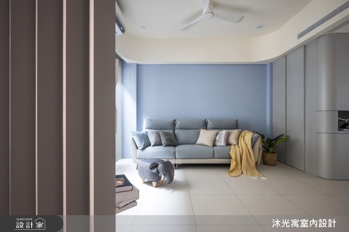 72坪新成屋(5年以下)＿現代風客廳案例圖片＿沐光寓室內設計＿沐光寓_10之6