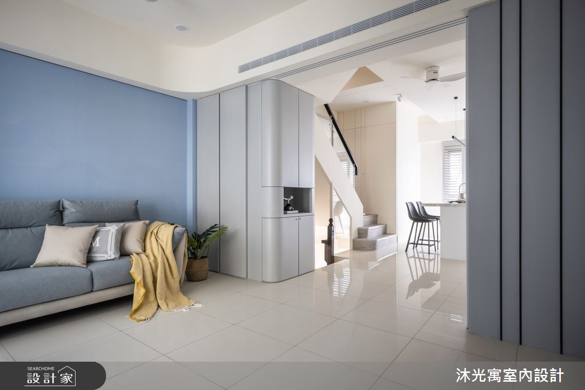 72坪新成屋(5年以下)＿現代風客廳案例圖片＿沐光寓室內設計＿沐光寓_10之8