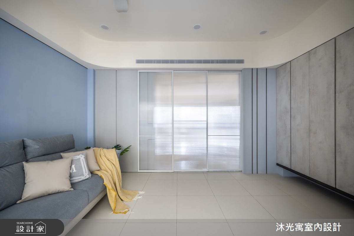 72坪新成屋(5年以下)＿現代風客廳案例圖片＿沐光寓室內設計＿沐光寓_10之9
