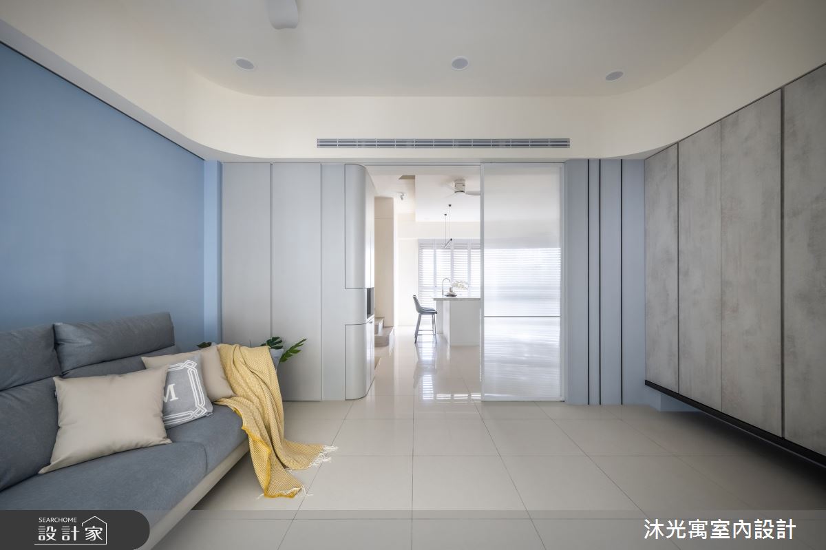 72坪新成屋(5年以下)＿現代風客廳餐廳廚房中島案例圖片＿沐光寓室內設計＿沐光寓_10之10