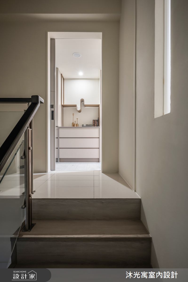 72坪新成屋(5年以下)＿現代風樓梯案例圖片＿沐光寓室內設計＿沐光寓_10之31