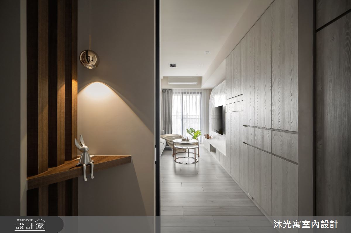 25坪新成屋(5年以下)＿混搭風玄關案例圖片＿沐光寓室內設計＿沐光寓_11之1