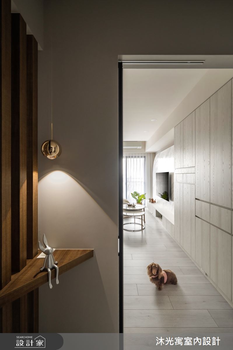 25坪新成屋(5年以下)＿混搭風玄關案例圖片＿沐光寓室內設計＿沐光寓_11之2