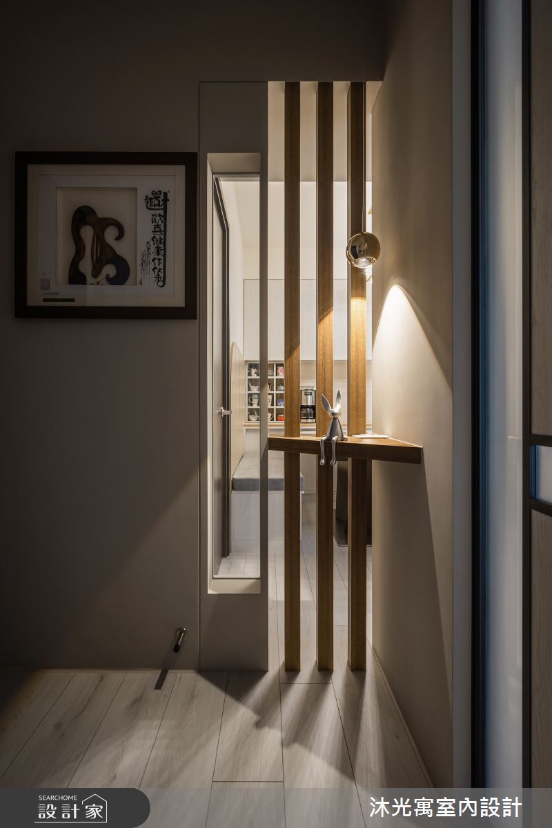 25坪新成屋(5年以下)＿混搭風玄關案例圖片＿沐光寓室內設計＿沐光寓_11之3