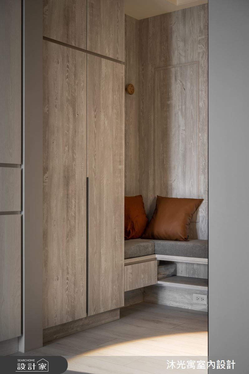 25坪新成屋(5年以下)＿混搭風玄關案例圖片＿沐光寓室內設計＿沐光寓_11之4