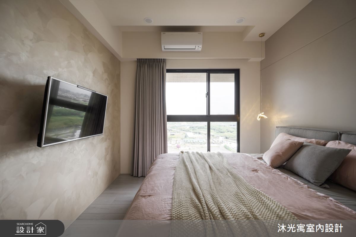 25坪新成屋(5年以下)＿混搭風臥室案例圖片＿沐光寓室內設計＿沐光寓_11之24