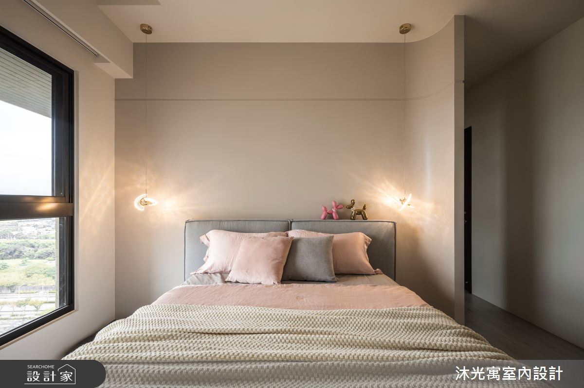 25坪新成屋(5年以下)＿混搭風臥室案例圖片＿沐光寓室內設計＿沐光寓_11之25