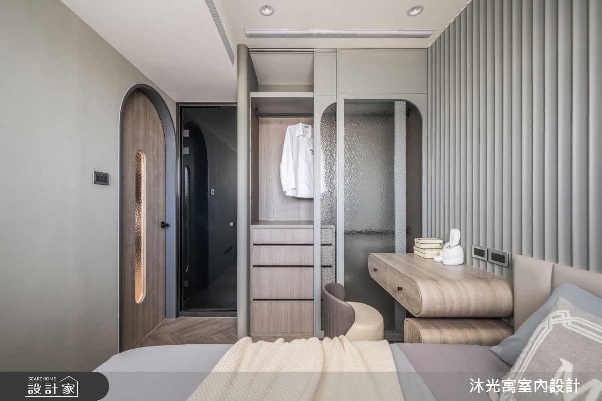 14坪新成屋(5年以下)＿侘寂風臥室案例圖片＿沐光寓室內設計＿沐光寓_12之20
