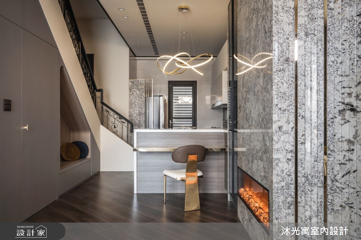 85坪新成屋(5年以下)＿現代風中島案例圖片＿沐光寓室內設計＿沐光寓_13之13