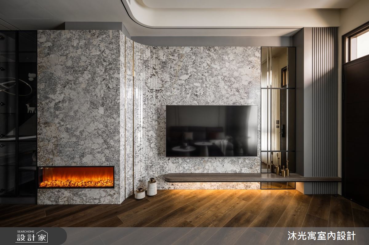 85坪新成屋(5年以下)＿現代風客廳案例圖片＿沐光寓室內設計＿沐光寓_13之2