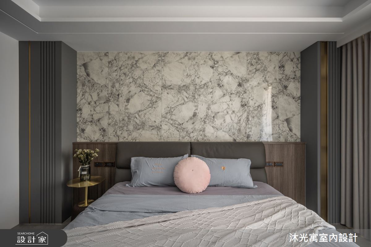 85坪新成屋(5年以下)＿現代風臥室案例圖片＿沐光寓室內設計＿沐光寓_13之21