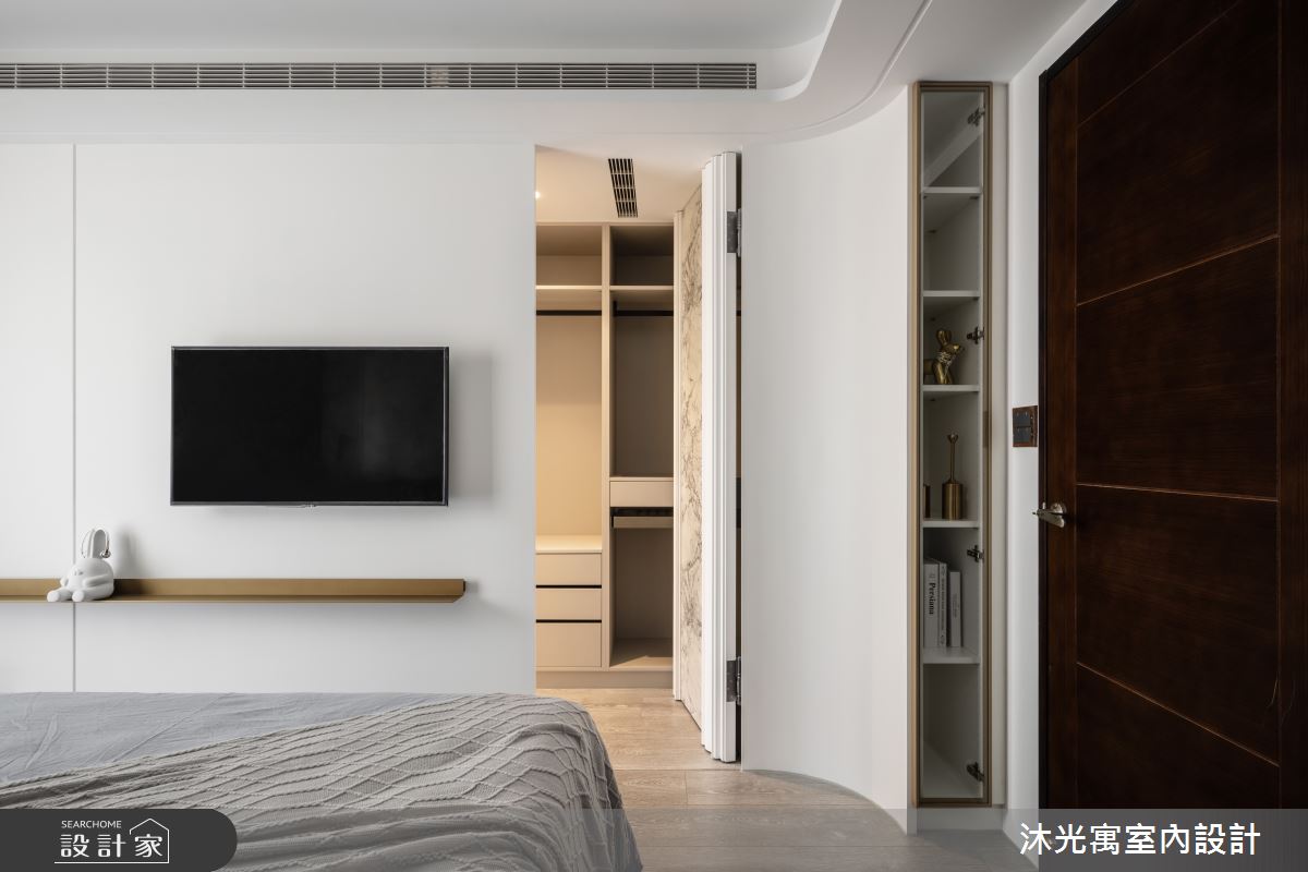 85坪新成屋(5年以下)＿現代風臥室案例圖片＿沐光寓室內設計＿沐光寓_13之23