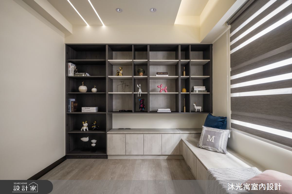 85坪新成屋(5年以下)＿現代風書房臥榻多功能室案例圖片＿沐光寓室內設計＿沐光寓_13之30