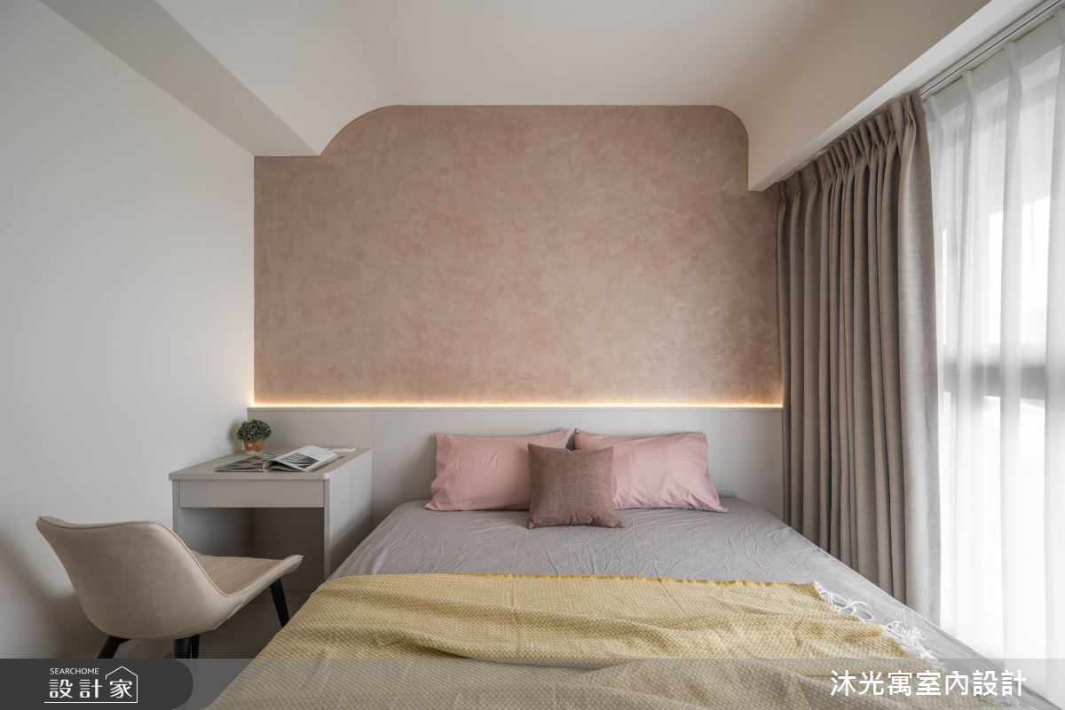 23坪新成屋(5年以下)＿混搭風臥室案例圖片＿沐光寓室內設計＿沐光寓_14之22