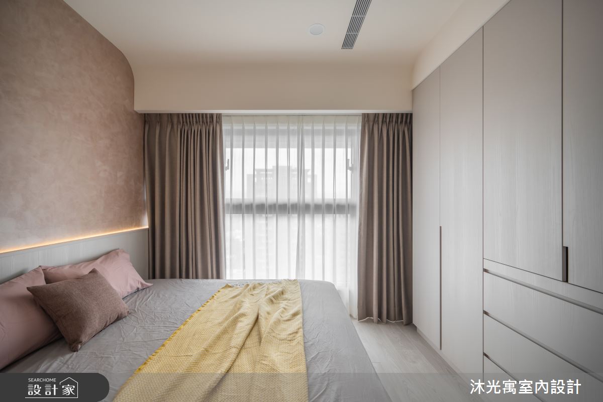 23坪新成屋(5年以下)＿混搭風臥室案例圖片＿沐光寓室內設計＿沐光寓_14之23
