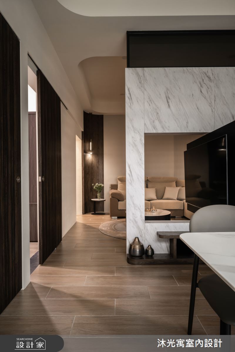 46坪新成屋(5年以下)＿現代風客廳餐廳案例圖片＿沐光寓室內設計＿沐光寓_15之12