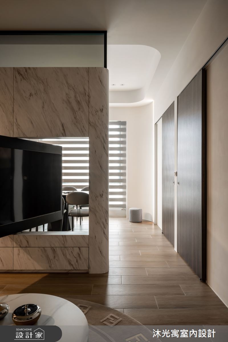 46坪新成屋(5年以下)＿現代風客廳案例圖片＿沐光寓室內設計＿沐光寓_15之9