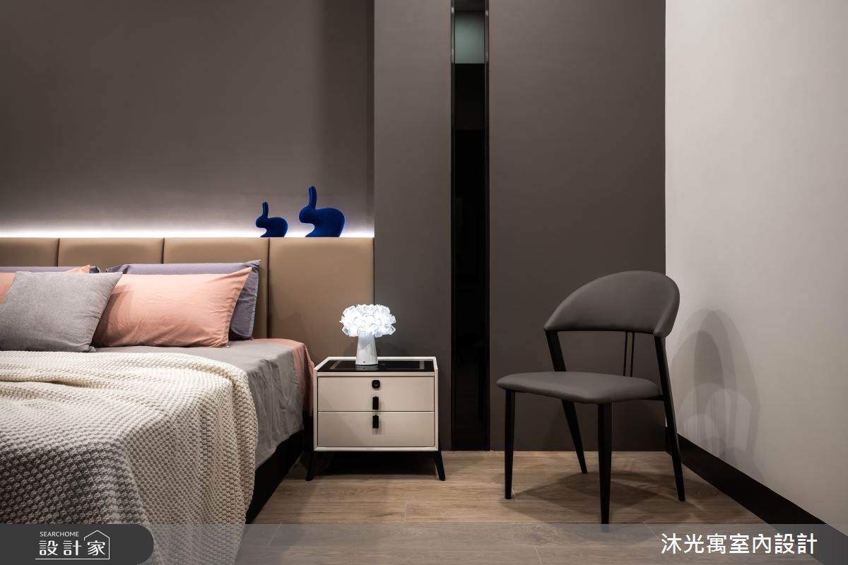 46坪新成屋(5年以下)＿現代風臥室案例圖片＿沐光寓室內設計＿沐光寓_15之23