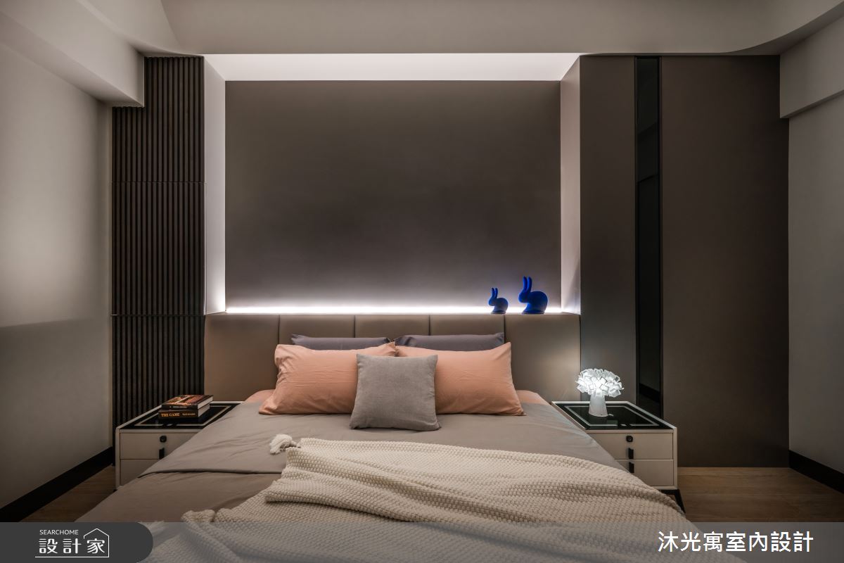 46坪新成屋(5年以下)＿現代風臥室案例圖片＿沐光寓室內設計＿沐光寓_15之24