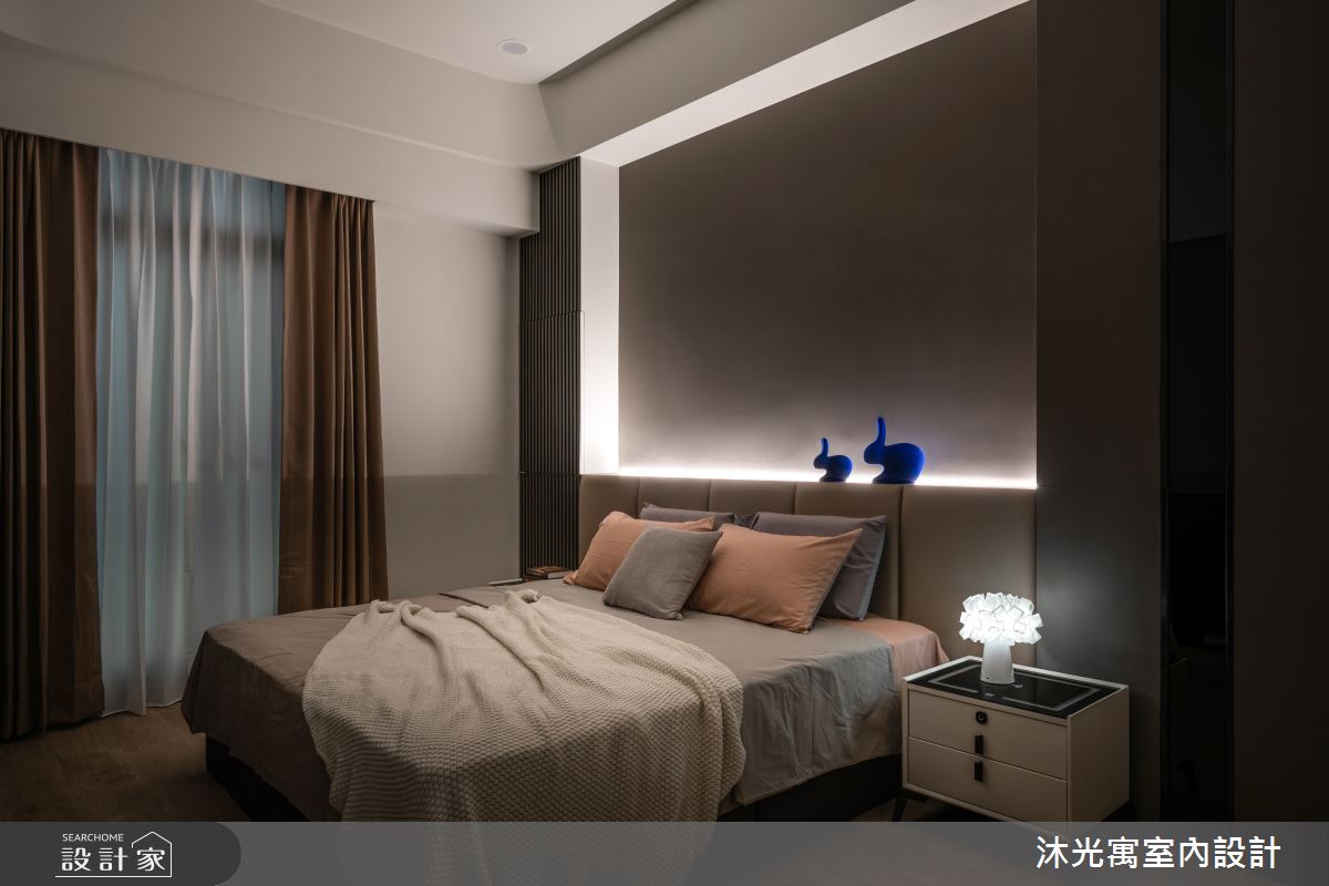 46坪新成屋(5年以下)＿現代風臥室案例圖片＿沐光寓室內設計＿沐光寓_15之26