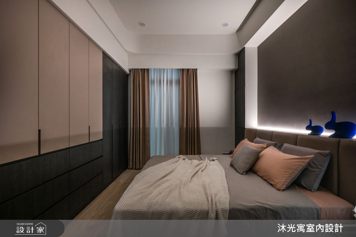 46坪新成屋(5年以下)＿現代風臥室案例圖片＿沐光寓室內設計＿沐光寓_15之25
