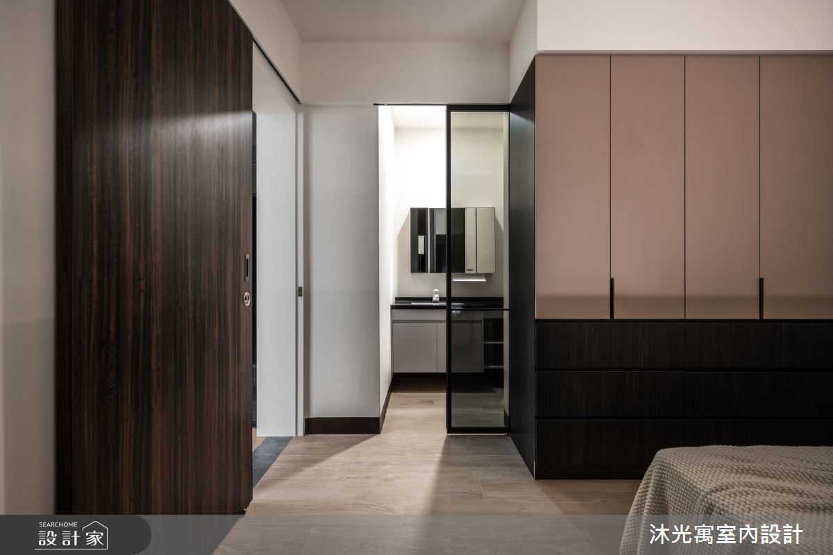 46坪新成屋(5年以下)＿現代風臥室浴室案例圖片＿沐光寓室內設計＿沐光寓_15之28
