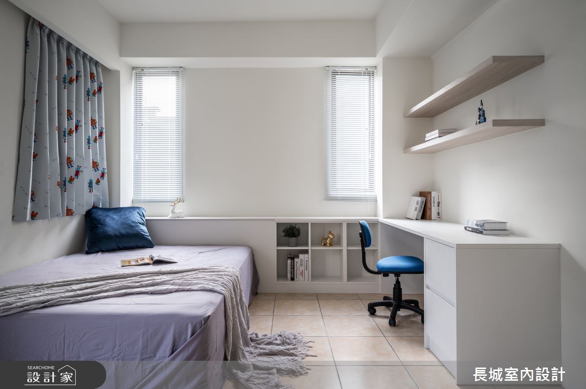 72坪老屋(31~40年)＿簡約風臥室案例圖片＿長城室內設計＿長城_01.三代共居之11