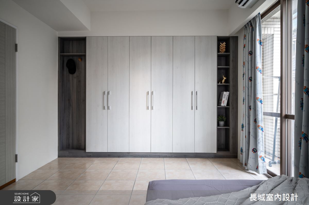 72坪老屋(31~40年)＿簡約風臥室案例圖片＿長城室內設計＿長城_01.三代共居之12