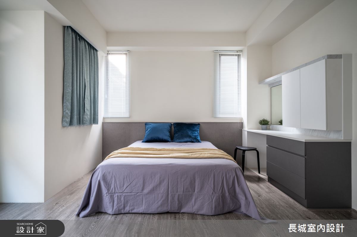 72坪老屋(31~40年)＿簡約風臥室案例圖片＿長城室內設計＿長城_01.三代共居之8