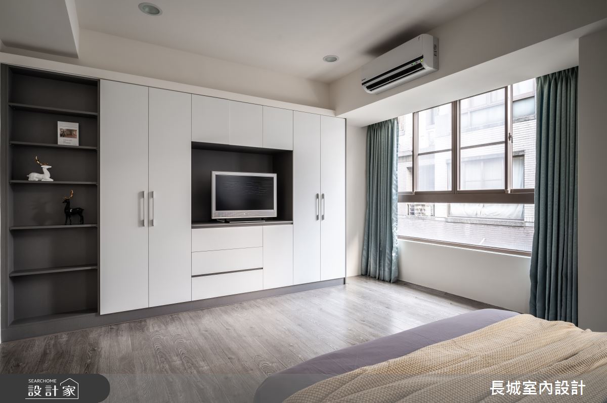 72坪老屋(31~40年)＿簡約風臥室案例圖片＿長城室內設計＿長城_01.三代共居之10