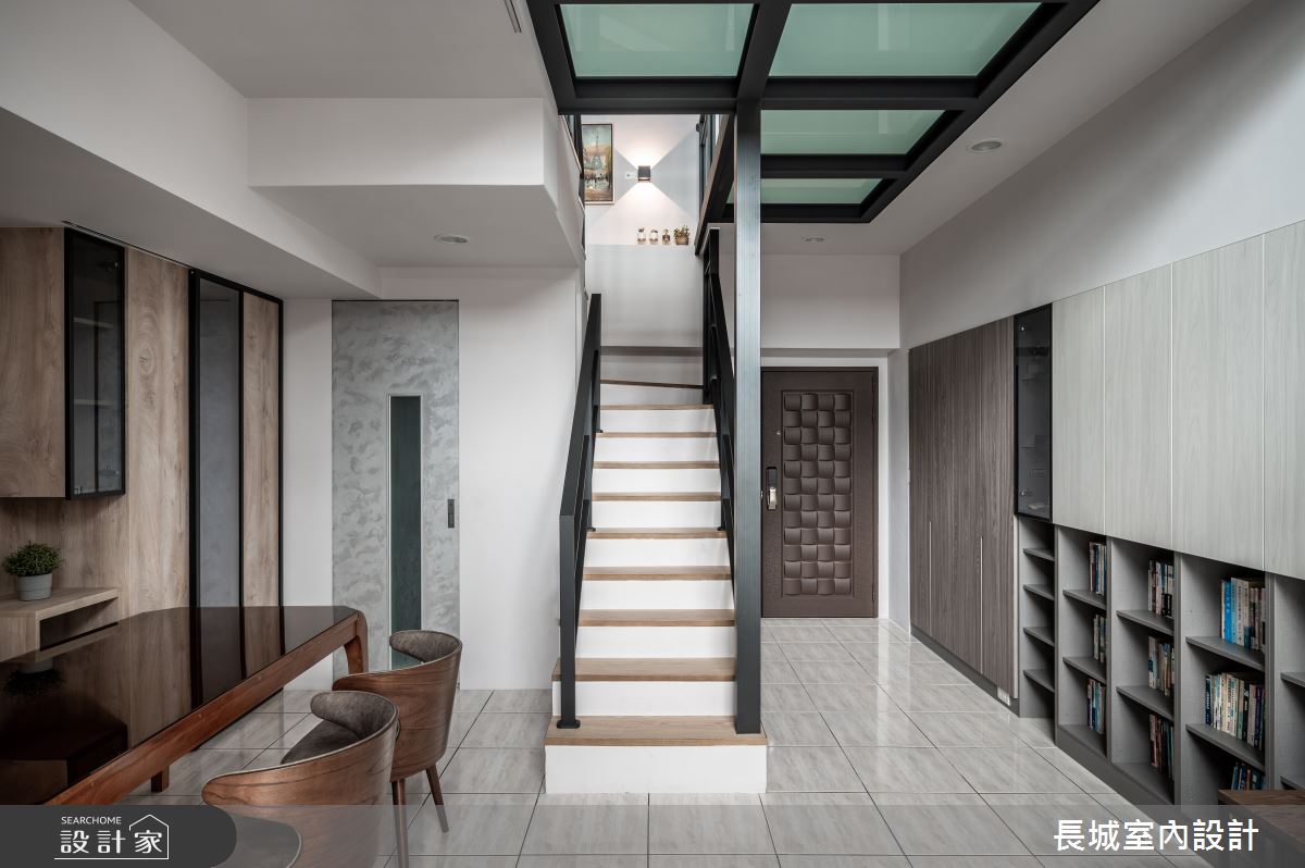 40坪老屋(31~40年)＿現代風客廳案例圖片＿長城室內設計＿長城_02.陽光新居之11