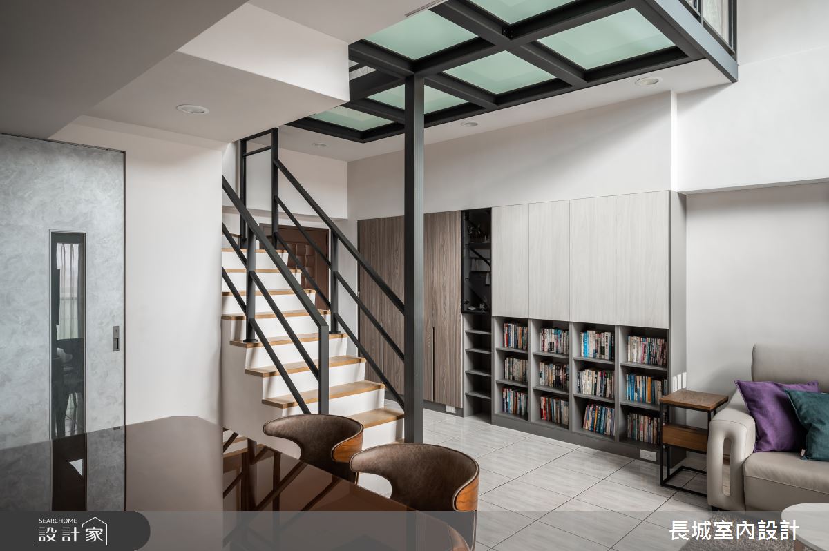 40坪老屋(31~40年)＿現代風客廳案例圖片＿長城室內設計＿長城_02.陽光新居之14