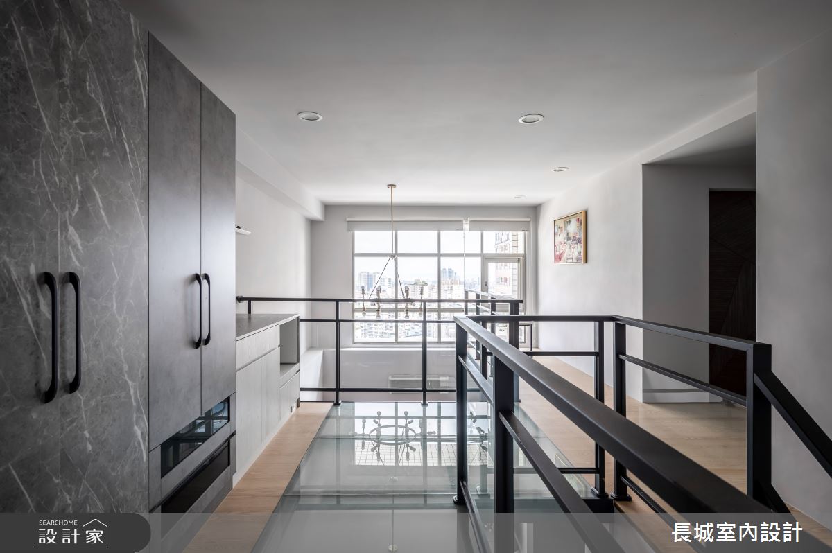 40坪老屋(31~40年)＿現代風走廊案例圖片＿長城室內設計＿長城_02.陽光新居之19