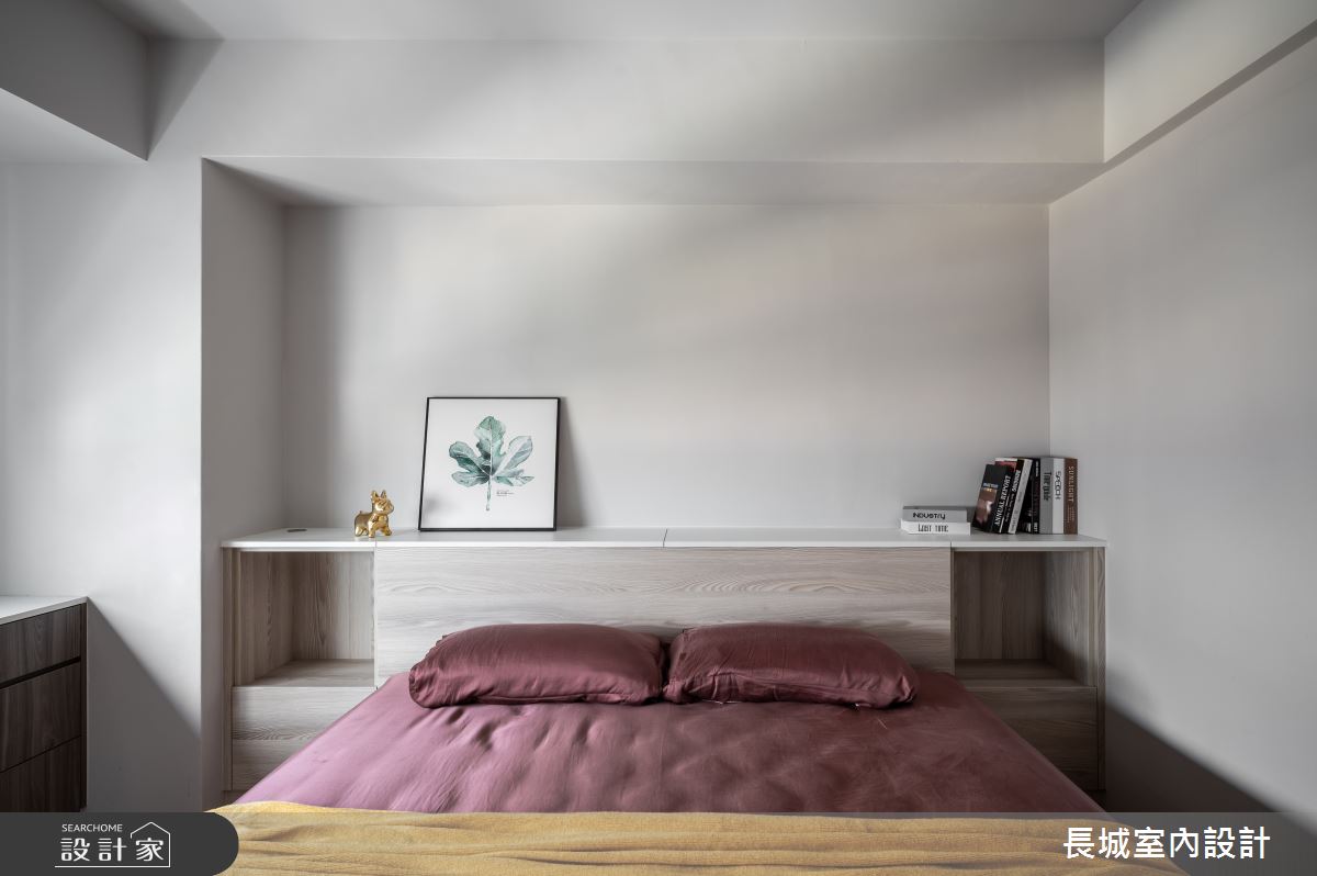 40坪老屋(31~40年)＿現代風臥室案例圖片＿長城室內設計＿長城_02.陽光新居之23