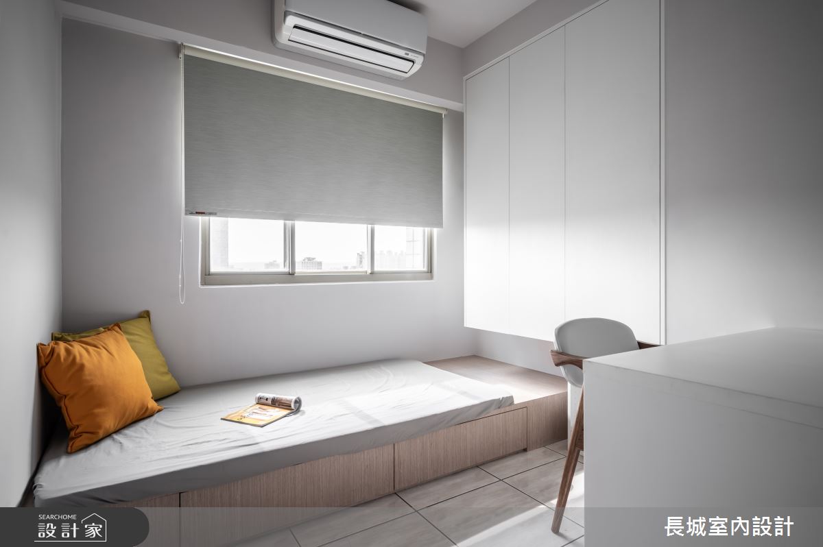 40坪老屋(31~40年)＿現代風臥室案例圖片＿長城室內設計＿長城_02.陽光新居之28
